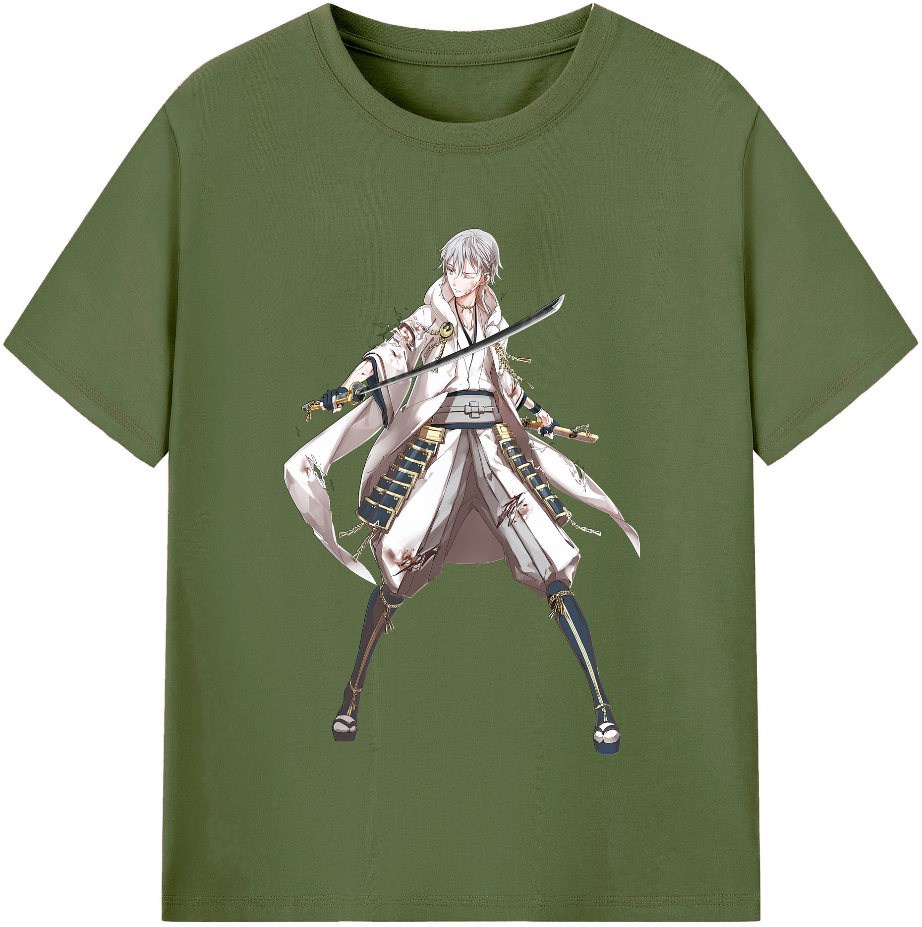 （画像用） 刀剣乱舞 Touken Ranbu 綿100％半袖Tシャツ（フロントプリント）